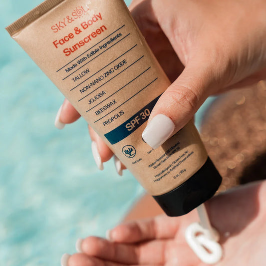 Sky and Sol Face and Body Sunscreen SPF 50 (INT)