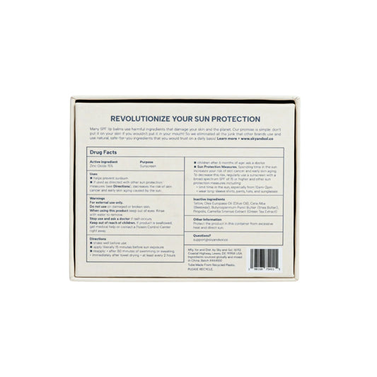 Sky and Sol Lip Jelly SPF 25 (Pack of 3) (INT)