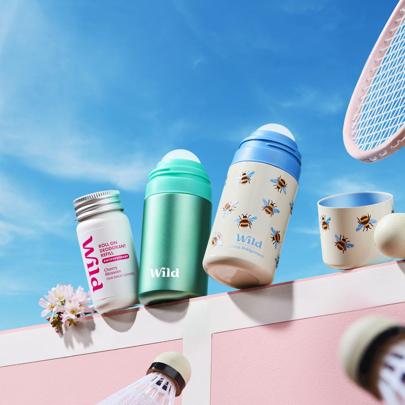 Refillable Roll-On Antiperspirant