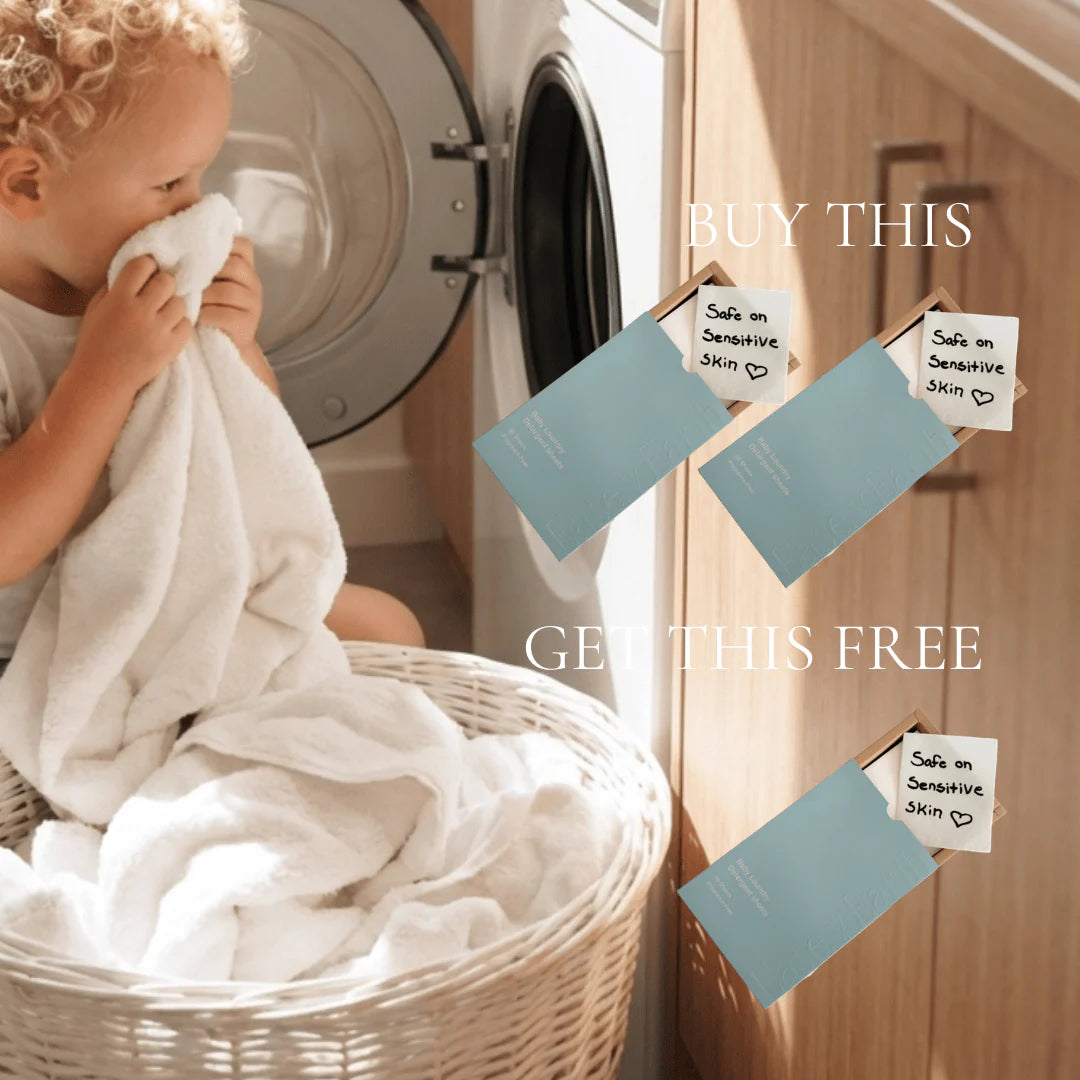 80 Fragrance-Free Baby Laundry Detergent Sheets