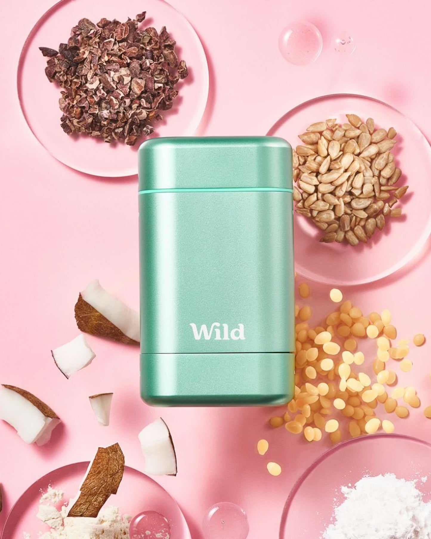 Refillable Roll-On Antiperspirant