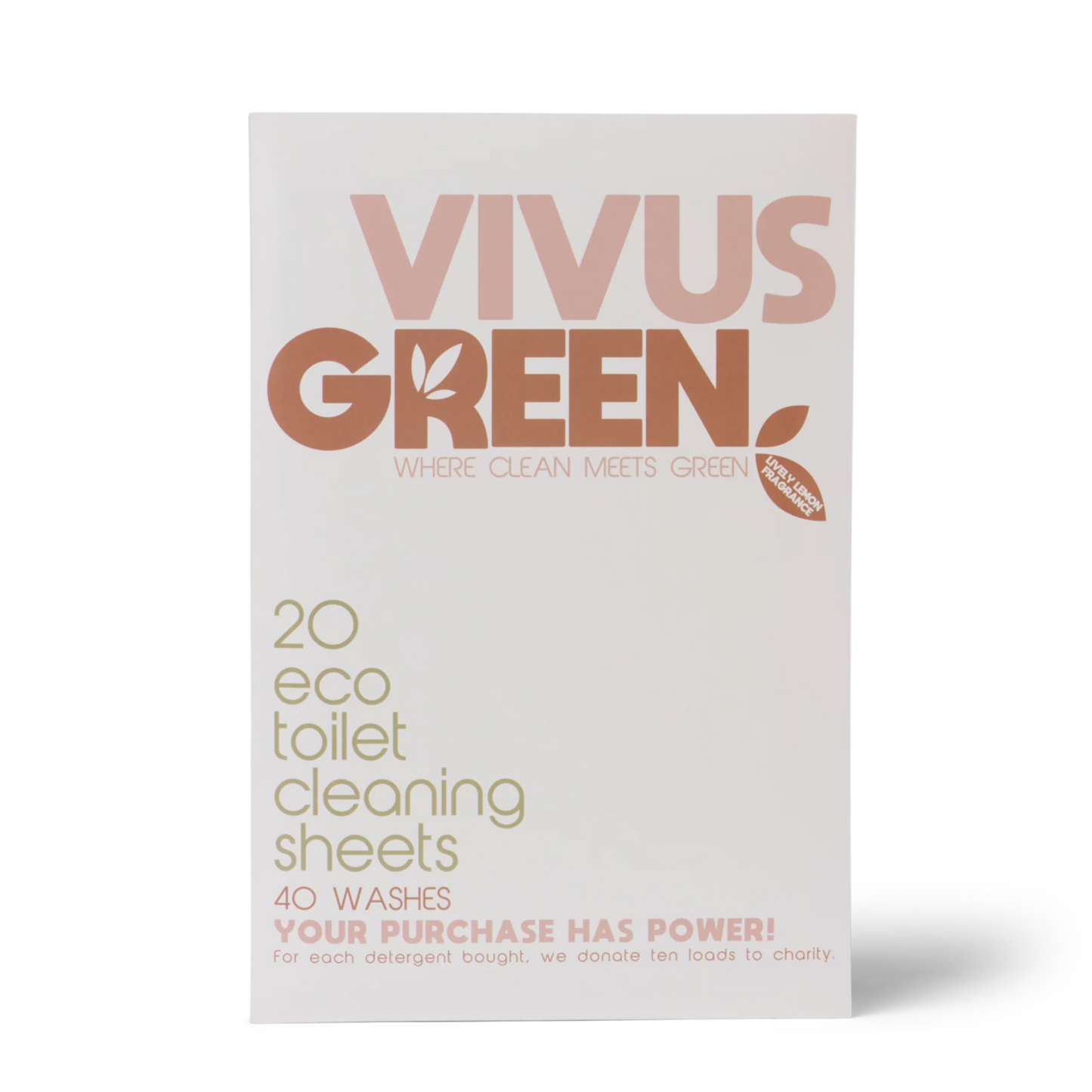 Eco Toilet Cleaning Sheets