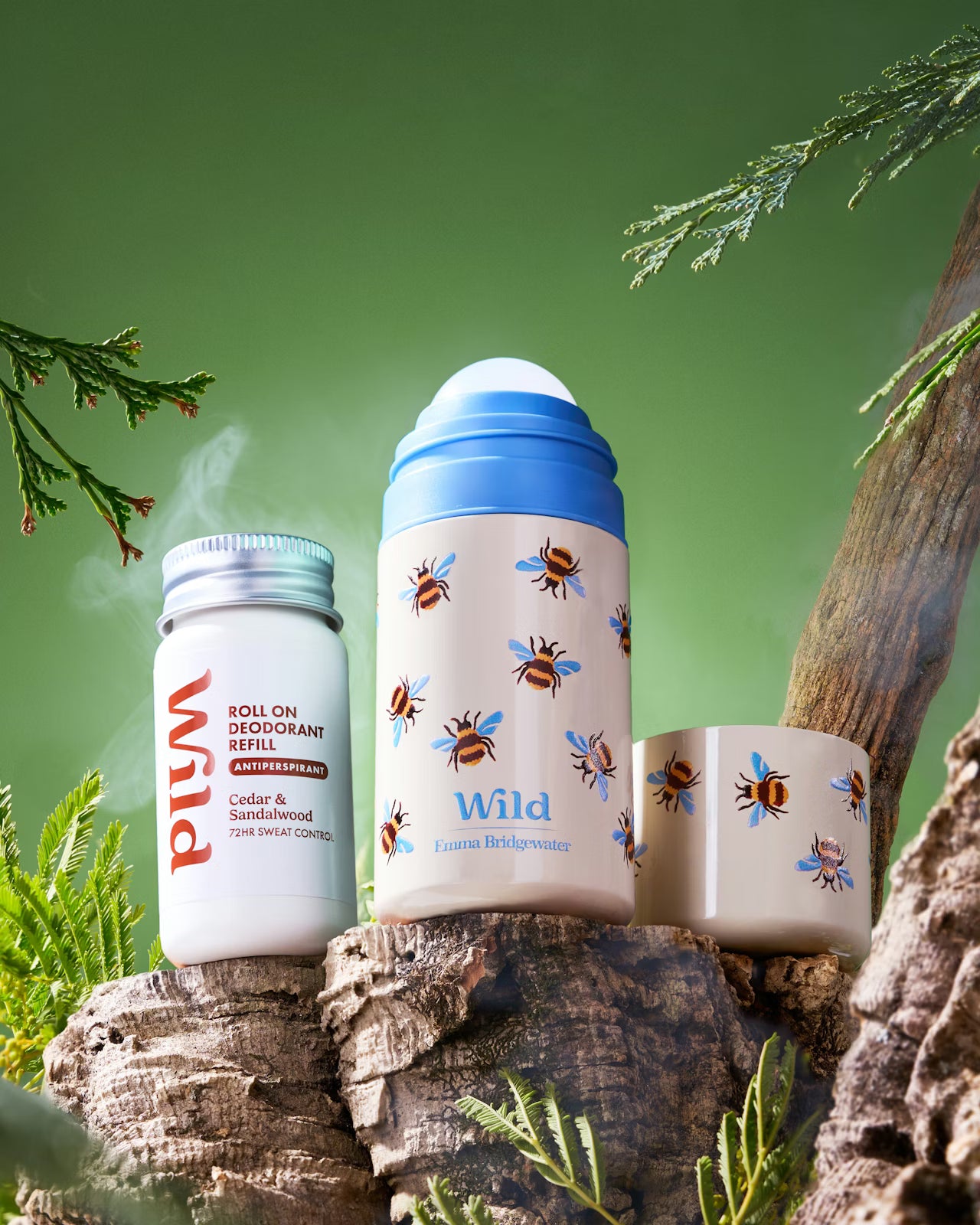 Refillable Roll-On Antiperspirant