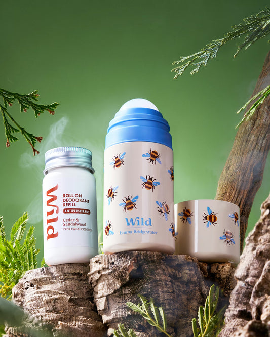 Refillable Roll-On Antiperspirant