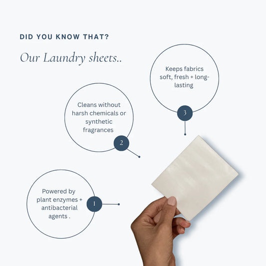 80 Antibacterial Laundry Sheets