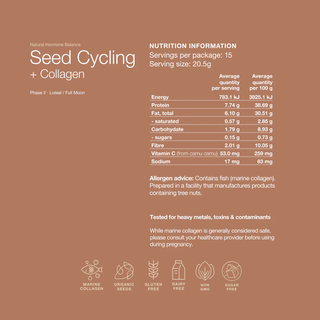 Seed Cycling + Collagen Duo