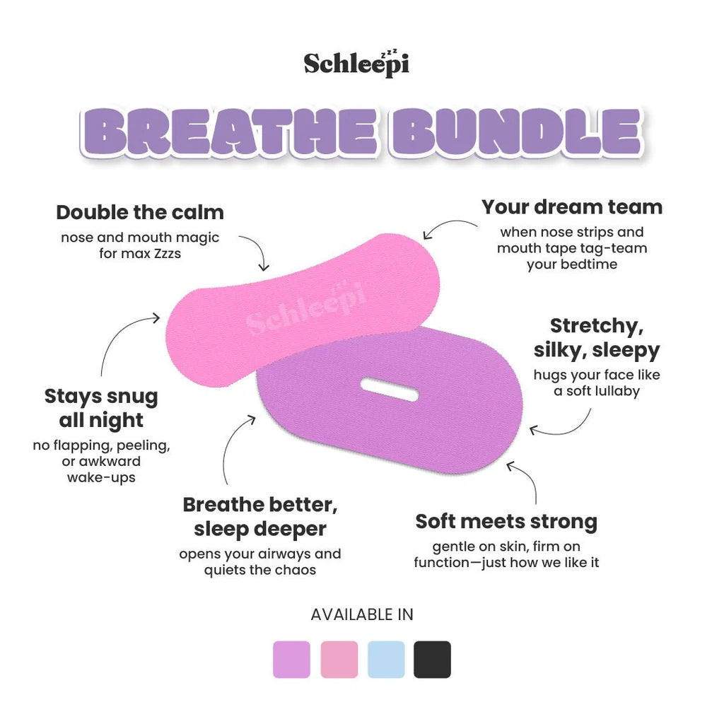 Breathe Bundle with Slit — Tapes + Strips (60 Total) — Unscented