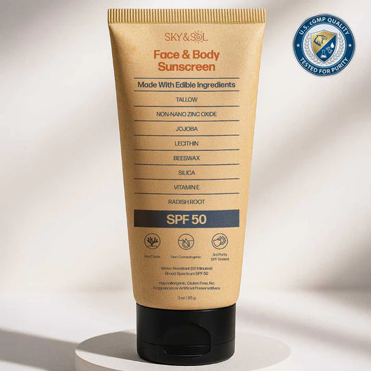 Sky and Sol Face and Body Sunscreen SPF 50 (INT)